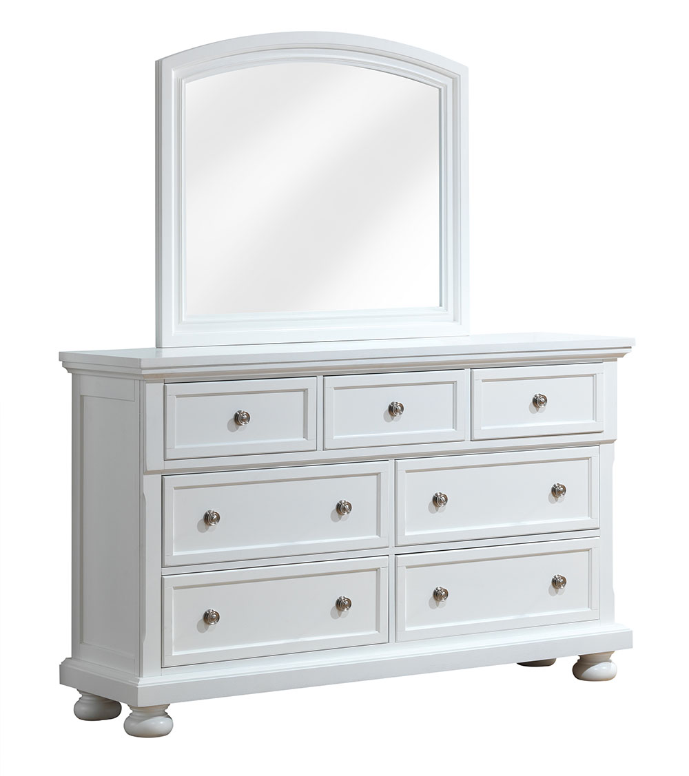 Charles Solid Wood 7 Drawer Dresser Without Mirror Worldwide